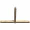 Ekena Millwork Eugene Rough Sawn Timber Gable Bracket, Douglas Fir, 96"W x 64"H x 6"D x 6"F, 16/12 Pitch GBW096X64X0606EUG00RDF - alternate 4